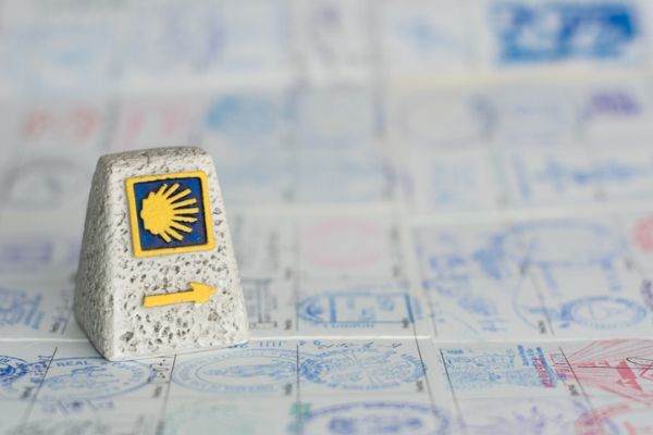 Símbolo camino Santiago